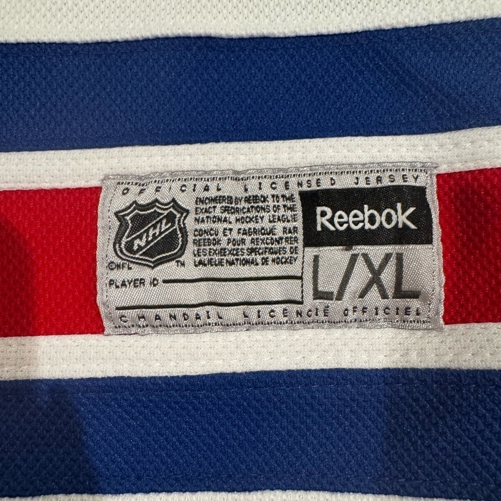 Premier New York Rangers Rick Nash #61 NHL Jersey White Mens Size youth L/XL - Picture 7 of 7